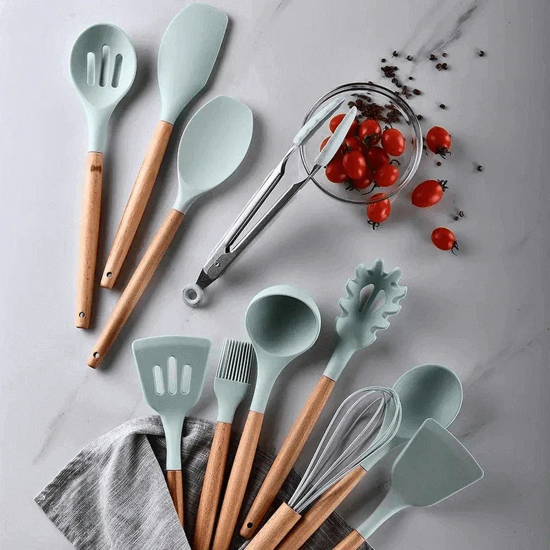 11 pcs silicone cooking utensils - Prozone