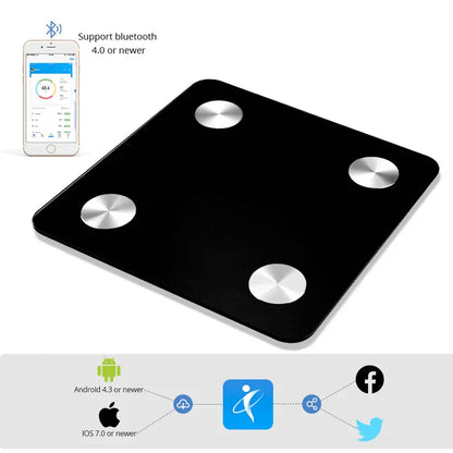 Electric smart bluetooth digital scale lcd - Prozone