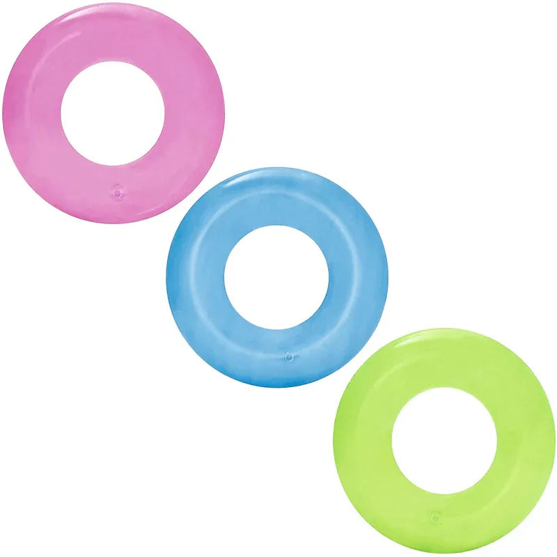 3 pcs clear inflatable swimming tube - Prozone
