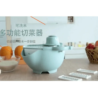 6 in 1 vegetable cutter drain basket - Prozone