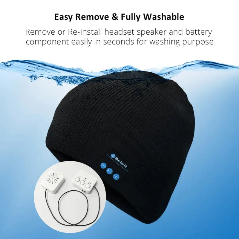 Bluetooth music hat smart headset winter cap - Prozone