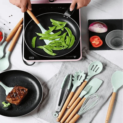 11 pcs silicone cooking utensils - Prozone