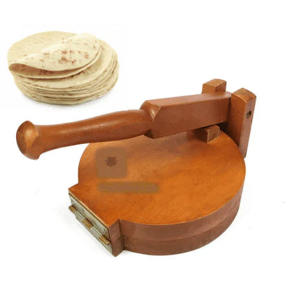 Heavy wooden tortilla press roti maker - Prozone