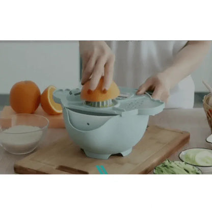 6 in 1 vegetable cutter drain basket - Prozone