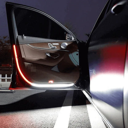 2pcs white red led car door anti-collision warning light - Prozone
