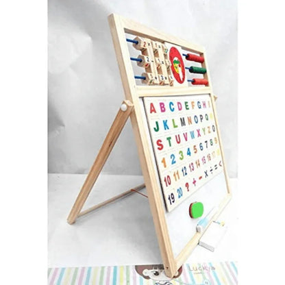 Dual sided learning magnetic wooden board - Prozone