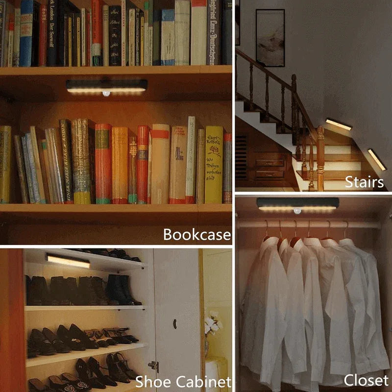 Motion sensor chargeable led light 12cm - Prozone
