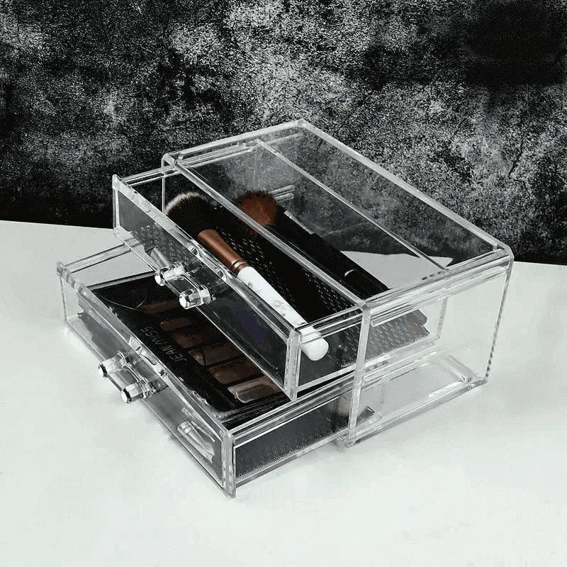 Transparent drawer style makeup organizer - Prozone
