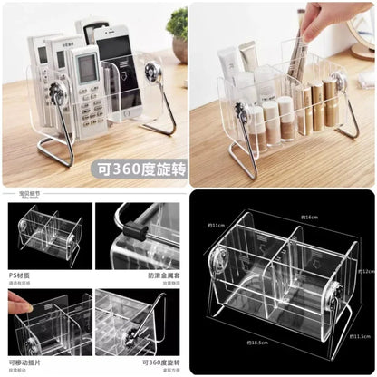 Acrylic desktop remote control organizer box - Prozone