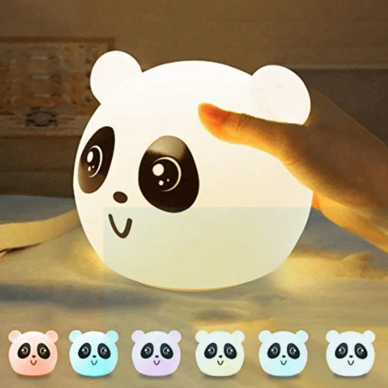 2 pcs panda toys and children night light for bedroom - Prozone