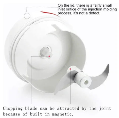 Kitchen mini garlic grinder food chopper - Prozone