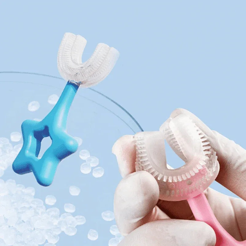 Kids u shape silicone toothbrush - Prozone