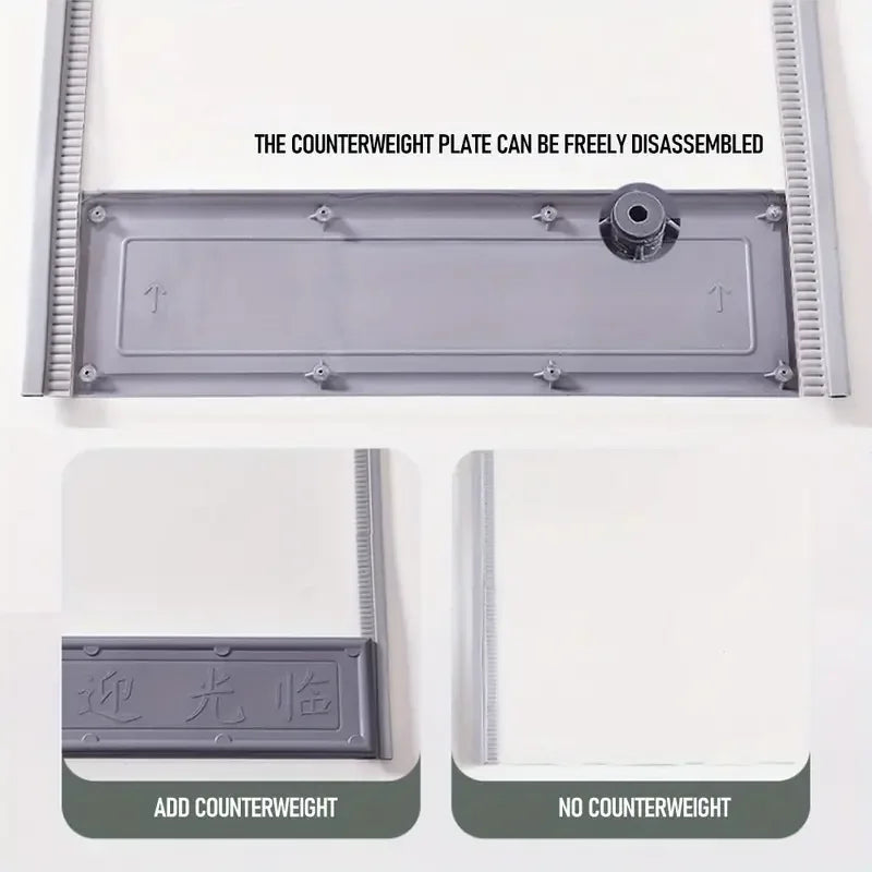 2 PCs AC Cooling Door Curtain, (1 Meter*2 Meter)Air Tight Cooling Proof, Windproof, sound proof, dustproof, Magnetic Self-Adhesive PVC Transparent Soft Curtain - Prozone