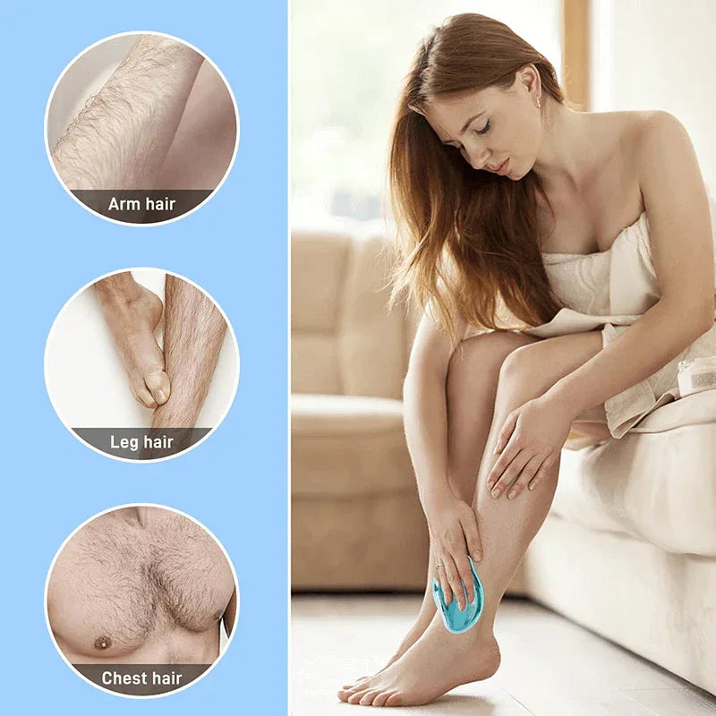Crystal hair remover painless exfoliation tool - Prozone