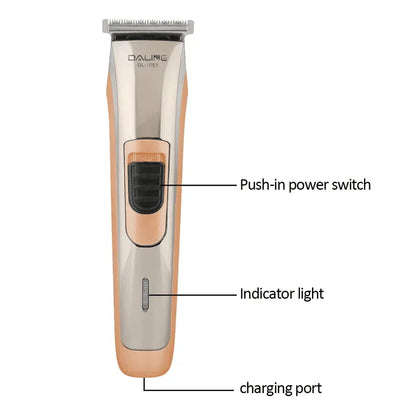 Daling electric hair clippers dl 1053 silent razor - Prozone