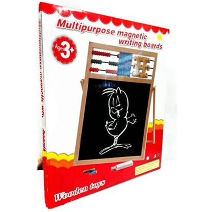 Dual sided learning magnetic wooden board - Prozone