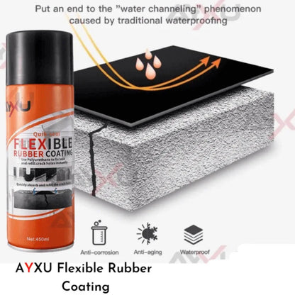 Rubber coating spray flexible leak sealant waterproof - Prozone