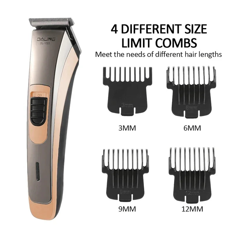 Daling electric hair clippers dl 1053 silent razor - Prozone