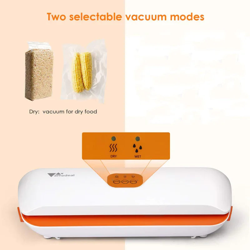 Portable automatic vacuum sealer for food - Prozone