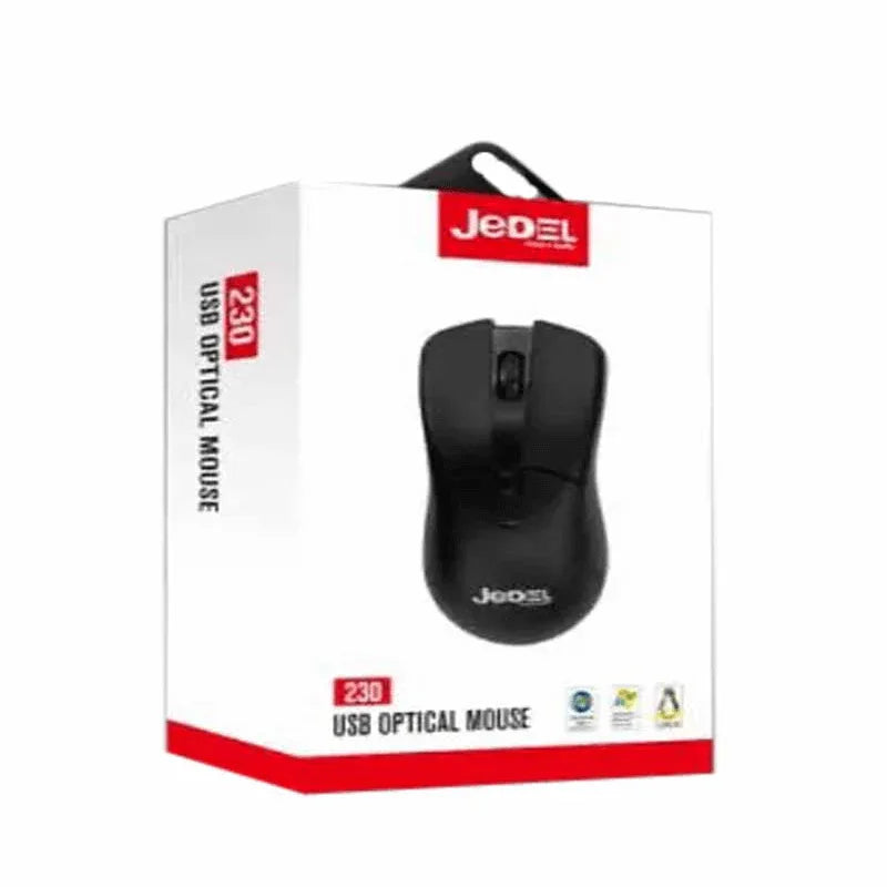 Jedel 230 usb wired 3d optical mouse - Prozone