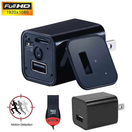 1080p hd mini usb wall charger with motion detection - Prozone