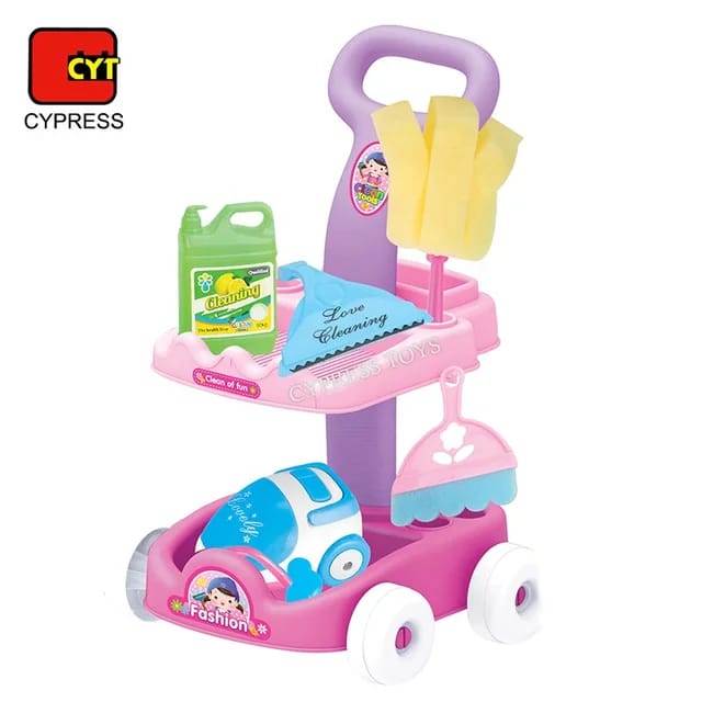 kids cleaning car with accessories - Prozone