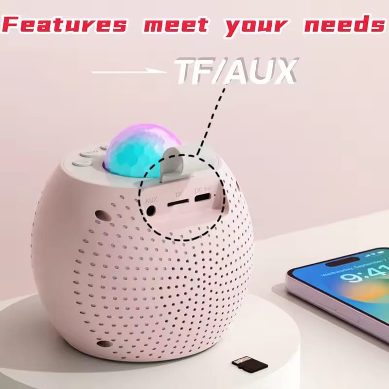 Wireless Bluetooth Speaker with Mic Rechargeable