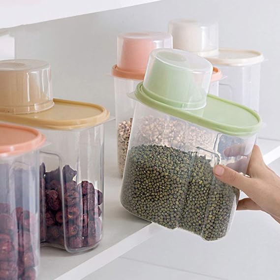 2.5l airtight food storage grain jar - Prozone