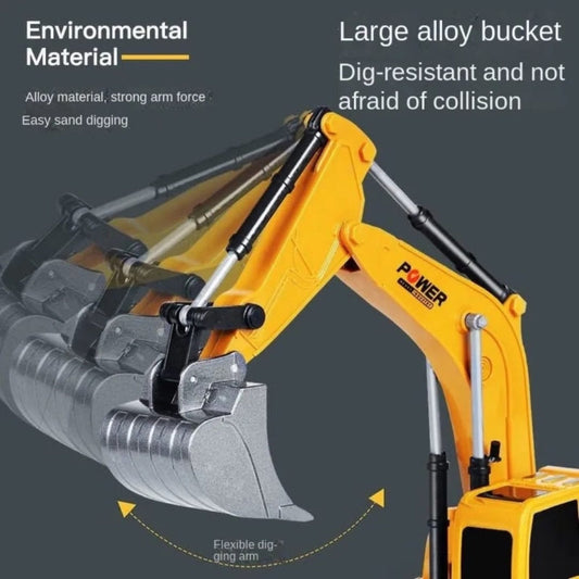 REMOTE CONTROL CHANNEL EXCAVATOR WITH USB CABLE - Prozone