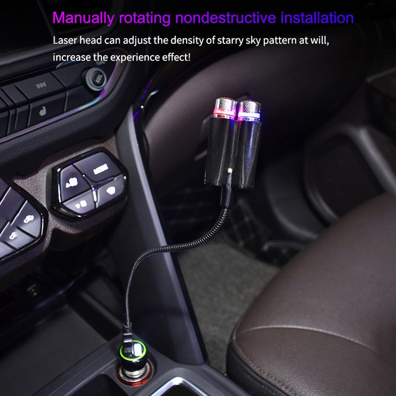 Usb car light projector - Prozone