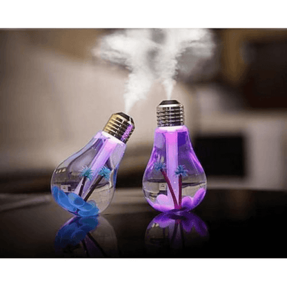 1 pc led bulb air water mist humidifier