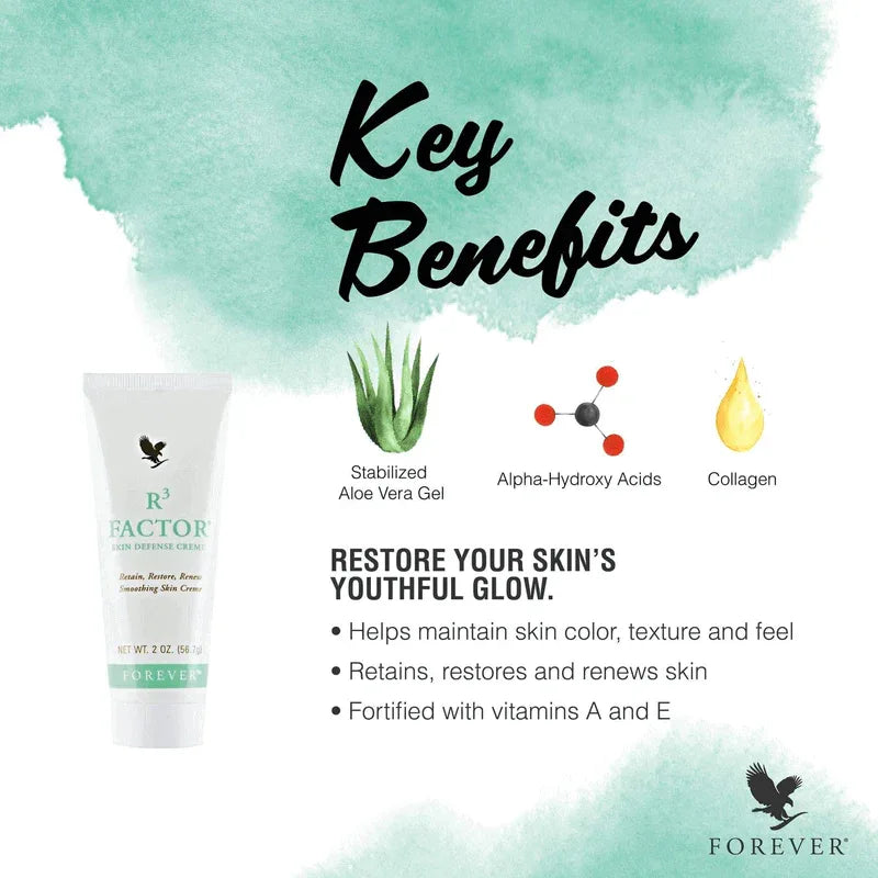 Forever r3 factor anti aging cream - Prozone