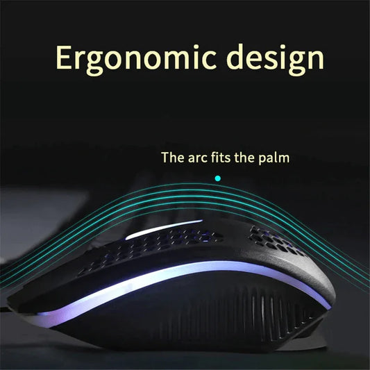 L601 luminous color usb fashion wired mouse - Prozone