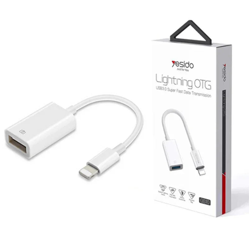 Yesido gs10 lightning usb adapter converter - Prozone