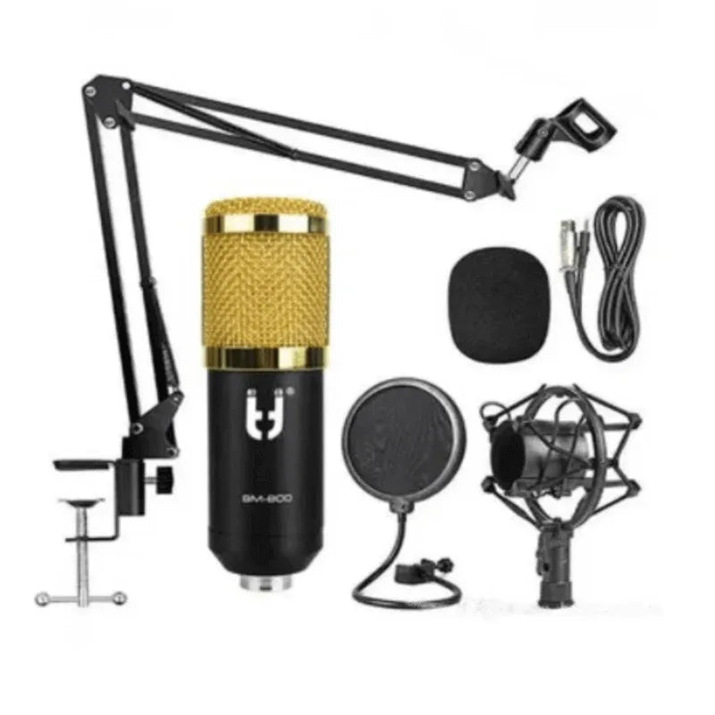 Condenser microphone pro studio mic kit bm 800 - Prozone