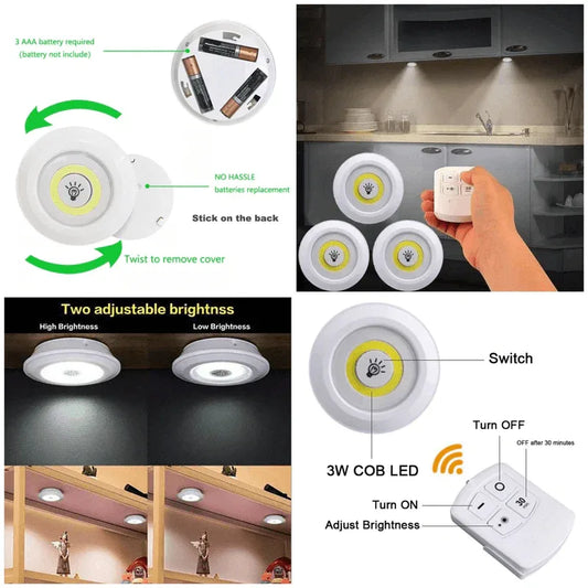 Led lights with wireless remote control - Prozone
