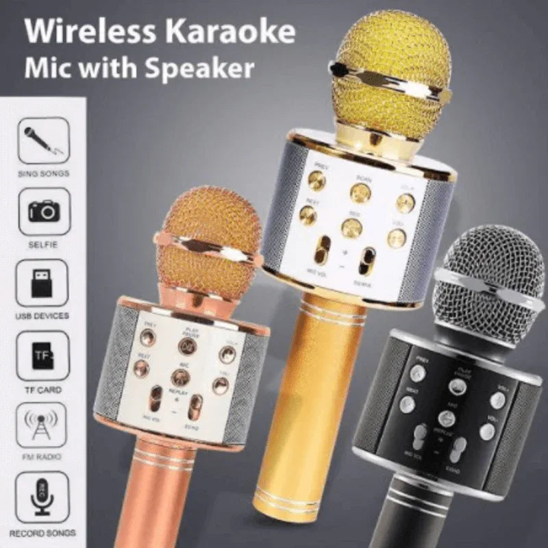 Wireless karaoke mic with speaker  - Prozone
