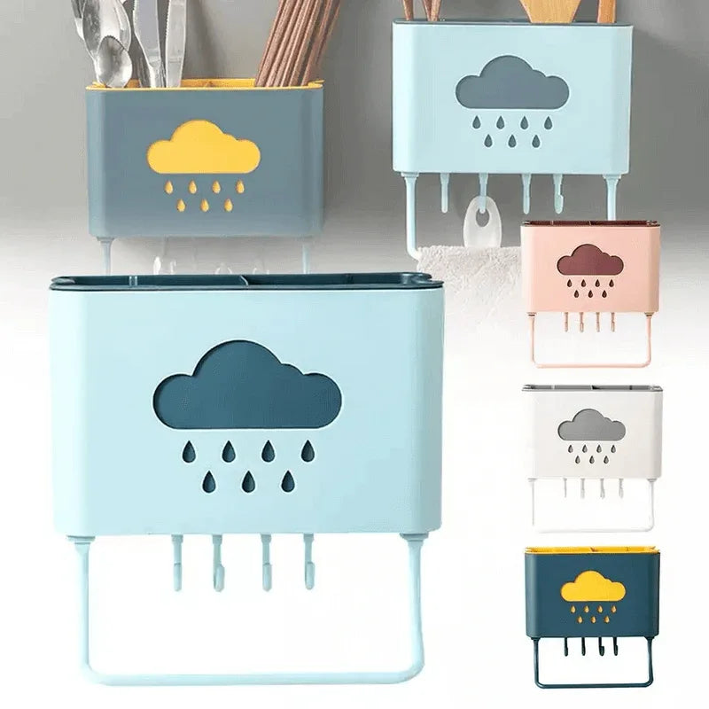 Wall mounted cutlery drainer - Prozone