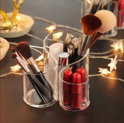 Acrylic cosmetic box makeup brushes lipstick holder - Prozone