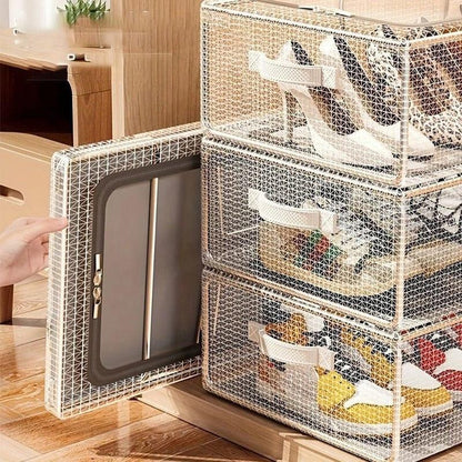 Shoe Storage Box With Steel Frame Large Rack - Prozone