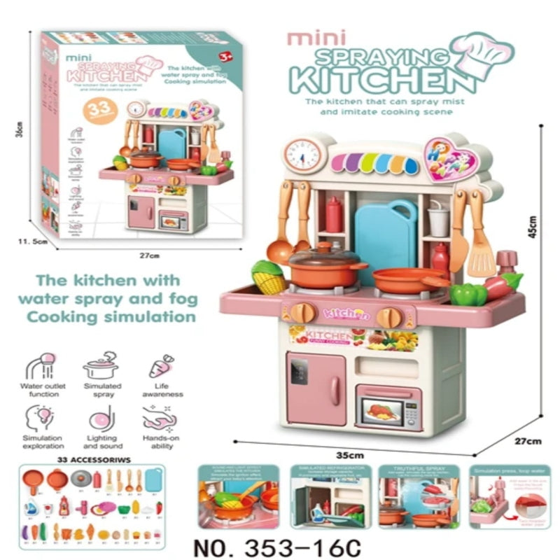 Kitchen Set with Cooking Accessories - Prozone