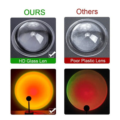Rgb sunset lamp projection led night light - Prozone