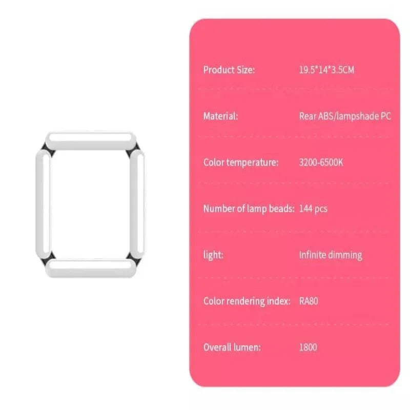 V84 foldable 3 modes beauty fill light - Prozone