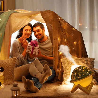 Projection lamp air humidifier aromatherapy - Prozone