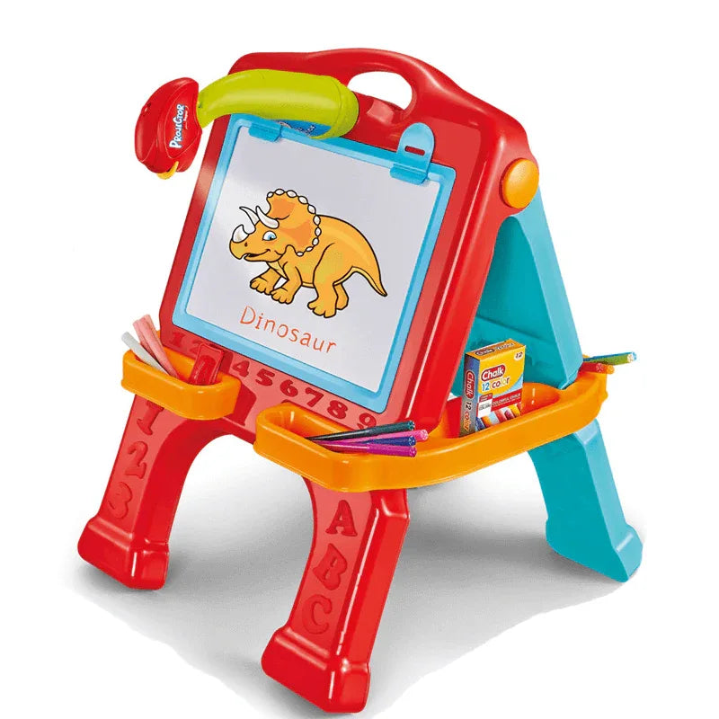 3 in 1 drawing projector tablet black board toy - Prozone