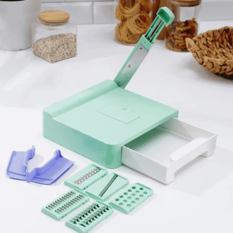 Mandoline 6 in 1 vegetable cutter safe slice - Prozone