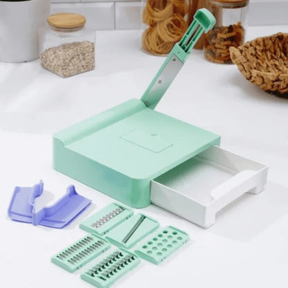 Mandoline 6 in 1 vegetable cutter safe slice - Prozone