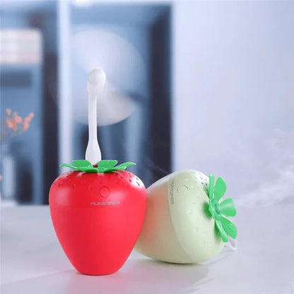 Mini strawberry usb humidifier with night light - Prozone