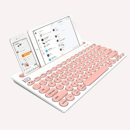 Wireless keyboard with tablet holder 79 keys - Prozone