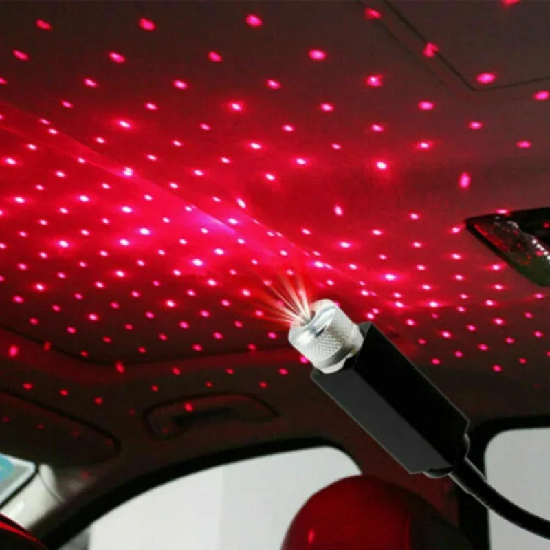 Mini led car roof star night lights projector interior with 2 otg - Prozone